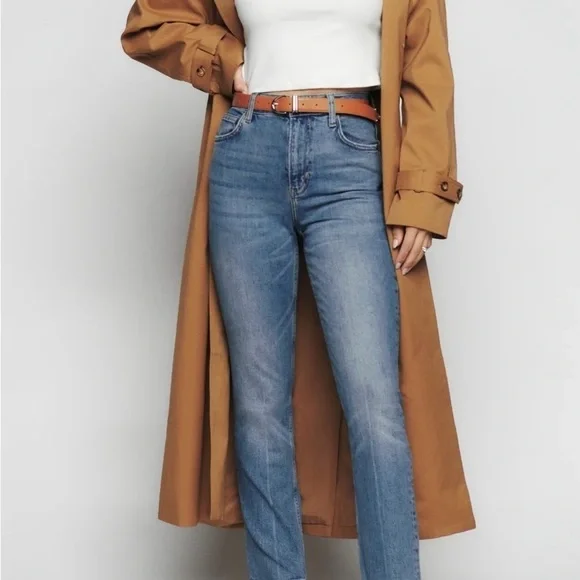 Reformation Liza Ultra High Rise Straight jeans - Picture 3 of 12